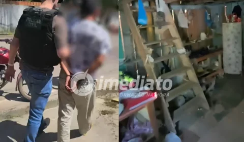VEJA VÍDEO: Homem é preso no interior do Amazonas suspeito de abusar sexualmente da própria filha de 3 anos