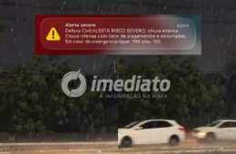 RISCO SEVERO: Defesa Civil alerta para chuva intensa com alagamentos e enxurradas em Manaus