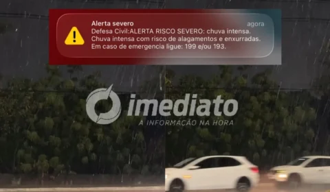 RISCO SEVERO: Defesa Civil alerta para chuva intensa com alagamentos e enxurradas em Manaus