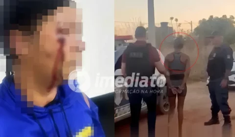 VEJA VÍDEO: Mulher é cercada por duas ‘blindadas’ e agredida com fio após ser acusada de ser amante do marido de uma delas
