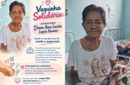 Família faz vaquinha solidária para custear tratamento e cirurgia de amputação de Dona Ana Lucia em Manaus