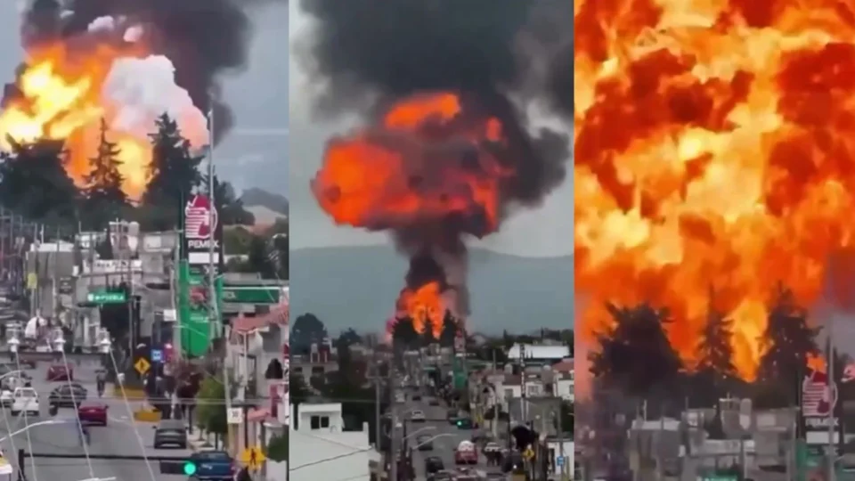 VEJA VÍDEO: Quatro veículos-tanque de gás explodem no México e deixam três feridos