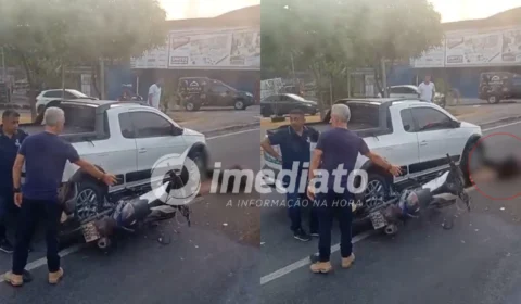 VEJA VÍDEO: Motociclista morre após colidir com carro na Avenida Brasil, em Manaus