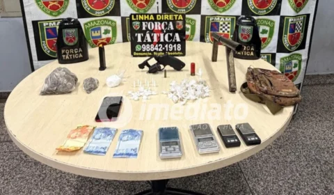 Criminosos fogem e deixam armas e drogas para trás durante operação no Lírio do Vale