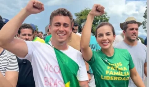 Nikolas Ferreira declara apoio a Débora Menezes para deputada estadual no Amazonas