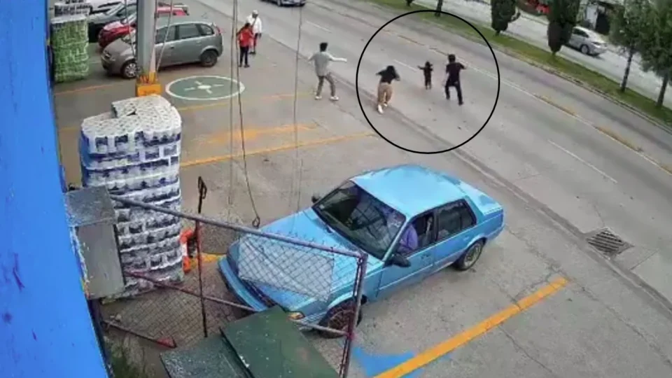 VEJA VÍDEO: Trabalhador corre contra o tempo e salva criança de ser atropelada por carro