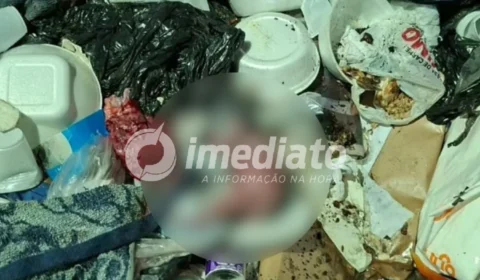 CRUELDADE: bebê é encontrado morto em meio ao lixo no Centro de Manaus