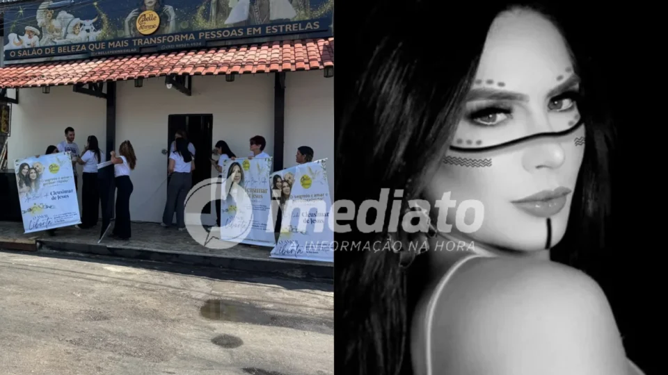 VEJA VÍDEO: Mãe de Djidja Cardoso deixa prisão e é recebida com festa no salão da filha em Manaus