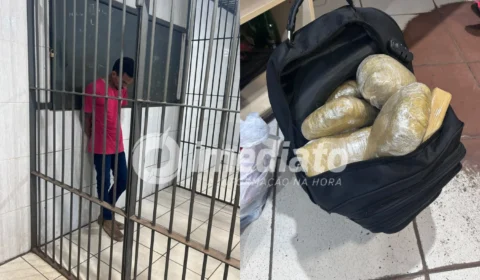 Apreensão na BR-364: homem é preso com mais de 17 quilos de drogas em Rondônia