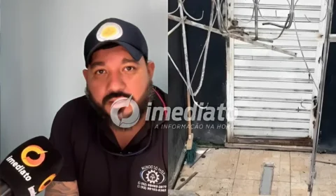“Não aguento mais ficar lutando”: Empresário é vítima de 8º furto, perde equipamentos e decide fechar loja em Manaus