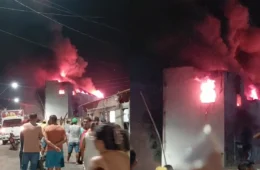 Incêndio em Capanema mata casal e duas crianças no andar superior de imóvel
