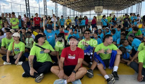 Festival Paralímpico reúne participantes em atividades de esportes adaptados no Parque Anauá