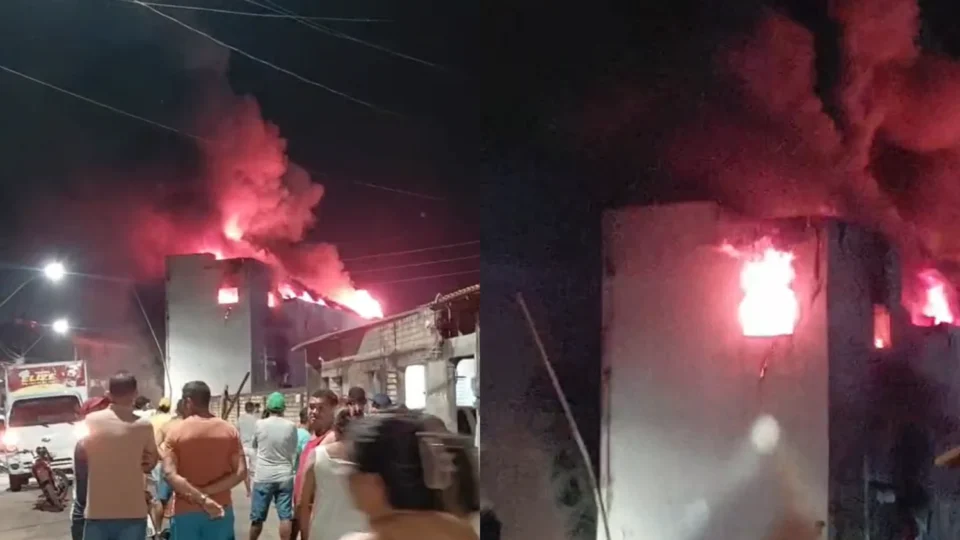 Incêndio em Capanema mata casal e duas crianças no andar superior de imóvel