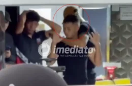 VEJA VÍDEO: Assaltante usa funcionário como escudo humano durante roubo a joalheria em Santarém