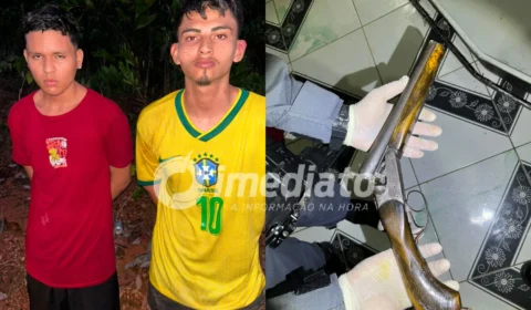 VEJA IMAGENS: Dois criminosos faccionados morrem em confronto com a Polícia Militar no Amapá