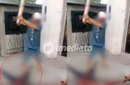 VEJA VÍDEO: Suposto assaltante é capturado e tem braço quebrado após esfaquear vítima em Manaus