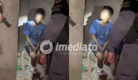 VEJA VÍDEO: Homem é sequestrado e encontrado amarrado após dívida de R$ 140 com o tráfico em Manaus