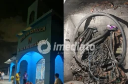 CRIME NA IGREJA: criminosos invadem templo, arrancam fiação e destroem sala de crianças em Manaus