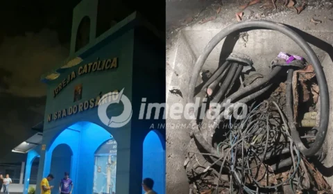 CRIME NA IGREJA: criminosos invadem templo, arrancam fiação e destroem sala de crianças em Manaus