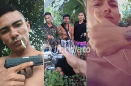 ‘Piratas dos rios’ exibem arsenal pesado e espalham medo entre ribeirinhos no interior do Amazonas