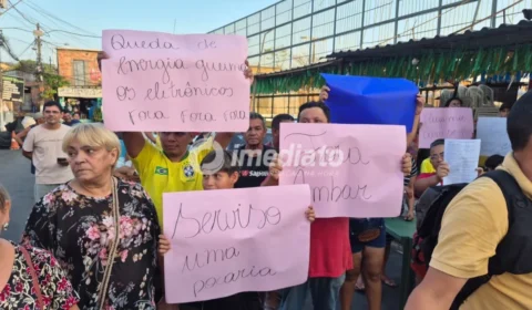 “A gente não aguenta mais”: moradores do bairro da União vão às ruas contra falta de energia