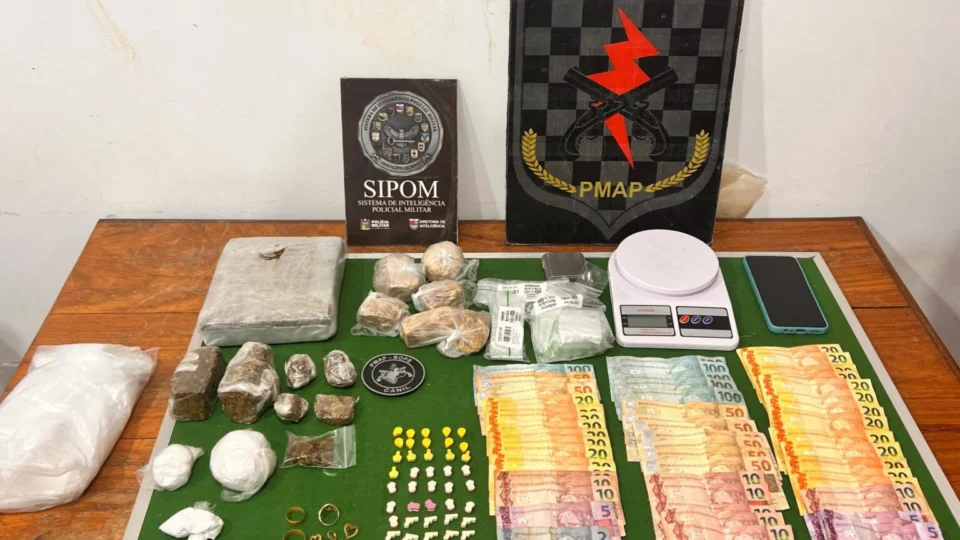 CERCO FECHOU: cinco são presos por tráfico de drogas em três bairros de Macapá