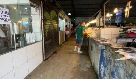 “Tem dia que a gente não consegue o que comer”, relata comerciante do Mercado da Cabanagem