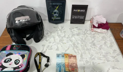 NÃO ERA LANCHE: mulher é flagrada com crack em mochila infantil no Pacoval