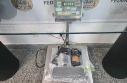 VIAGEM INTERROMPIDA |  Amazonense é preso no Rio com 5,5 kg de cocaína que seriam levados para Espanha