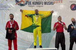 TETRA NO RINGUE: atleta acreano conquista quarto título brasileiro de Kung Fu Wushu