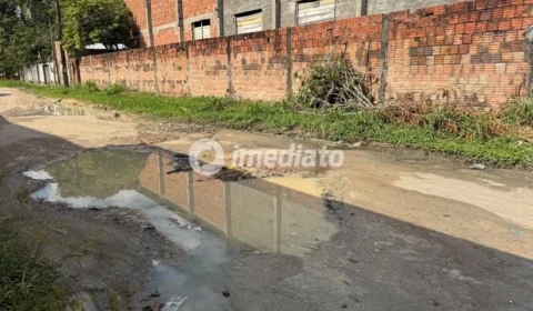 Moradores denunciam falta de manutenção e problemas de infraestrutura em rua do Lago Azul, em Manaus