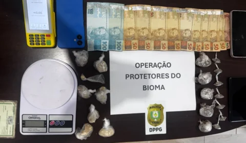 DROGA ENTERRADA: mulher é presa por tráfico durante operação em Porto Grande
