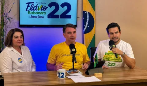 Professora Maria participa de live nacional do candidato à Presidência Flávio Bolsonaro