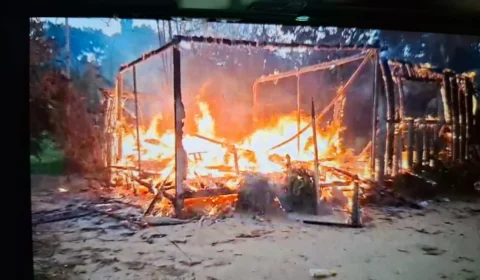 Homem é preso suspeito de incendiar casa da mãe e ameaçá-la de morte em Porto Velho