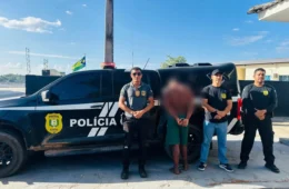ACHOU QUE ESCAPAVA: foragido corre para a mata, mas termina preso em Ferreira Gomes