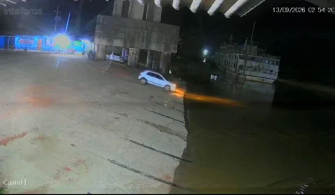 MISTÉRIO NO MATAPI: carro é encontrado no rio e Bombeiros procuram pessoa desaparecida no Amapá