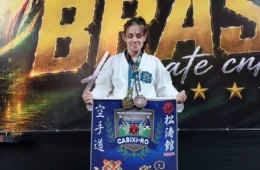 Atleta de Cabixi disputa Copa Pan-Americana de Karatê no Pará