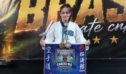 Atleta de Cabixi disputa Copa Pan-Americana de Karatê no Pará