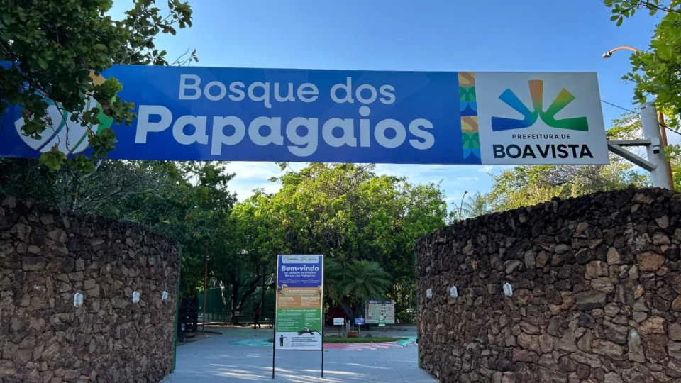 Bosque dos Papagaios oferece contato com a natureza e educação ambiental em Boa Vista