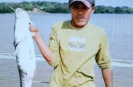 Homem é encontrado morto após desaparecer durante pescaria em rio de Roraima