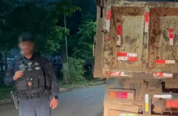 NÃO VIU: Motociclista fica em estado gravíssimo após bater em caçamba na zona Sul de Porto Velho