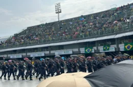 FERIADO | Desfile de 7 de Setembro reúne forças militares e de segurança em Manaus