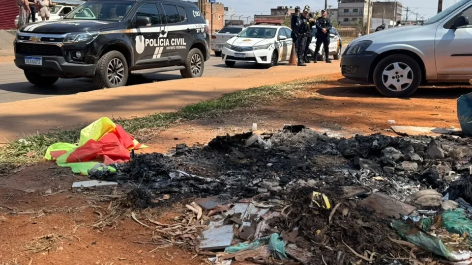 CASO CHOCANTE: recém-nascido é encontrado carbonizado após incêndio no Distrito Federal