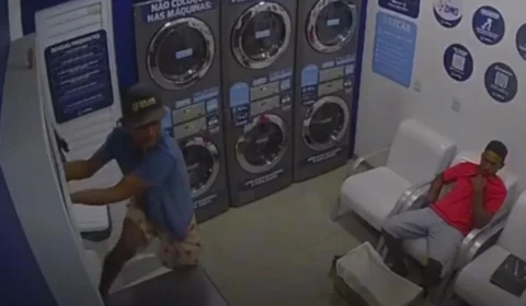 Suspeitos que roubaram televisão de lavanderia são presos