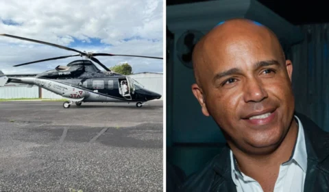 Drone térmico reforça buscas por helicóptero com cantor Rick em SC