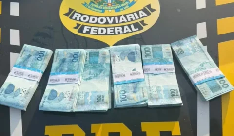 PRF apreende R$ 55 mil em dinheiro vivo durante fiscalização na BR-230, no Pará