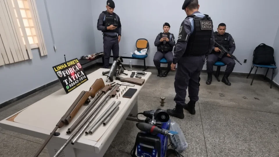 Homem é preso após polícia encontrar suposta fábrica de armas artesanais na Zona Norte