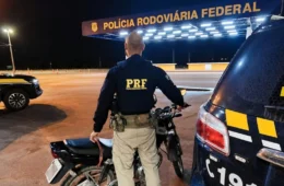 DUPLA OCORRÊNCIA: PRF apreende moto com motor adulterado e prende foragido no Amapá