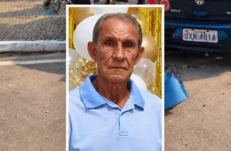 GRAVE: Idoso morre e duas pessoas ficam feridas em grave acidente em Ji-Paraná