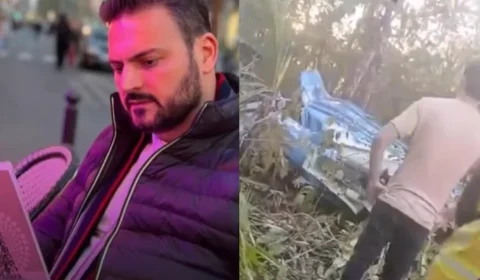 VEJA O VÍDEO | Avião que seguia para o Pará cai no Tocantins e deixa piloto e empresário mortos